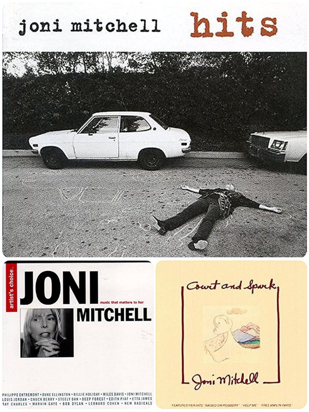 Joni Mitchell 3 CD Bundle